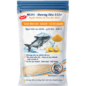 Hương Sữa Vani 312+ & Saccharin câu cá tra