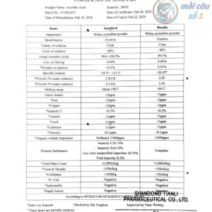 COA Vitamin C 99% | mồi câu số 1